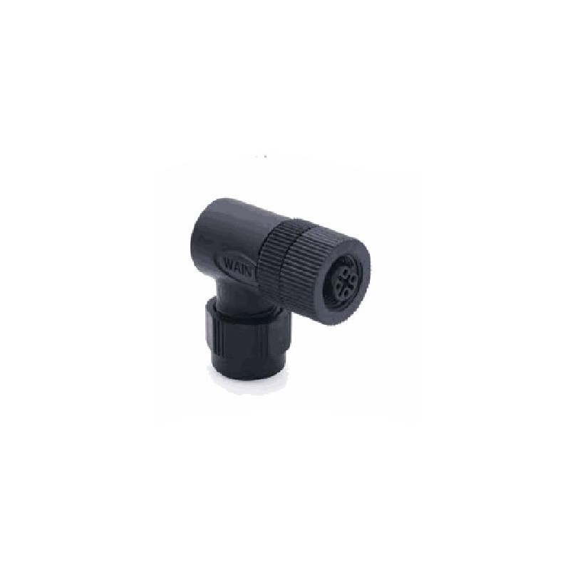 Connecteur femelle M12, 5 pol., codage B IP67, 2A, non-blindé
